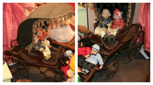Antico e raro modello di carrozza-giocattolo di provenienza Indo-Cinese metà 800